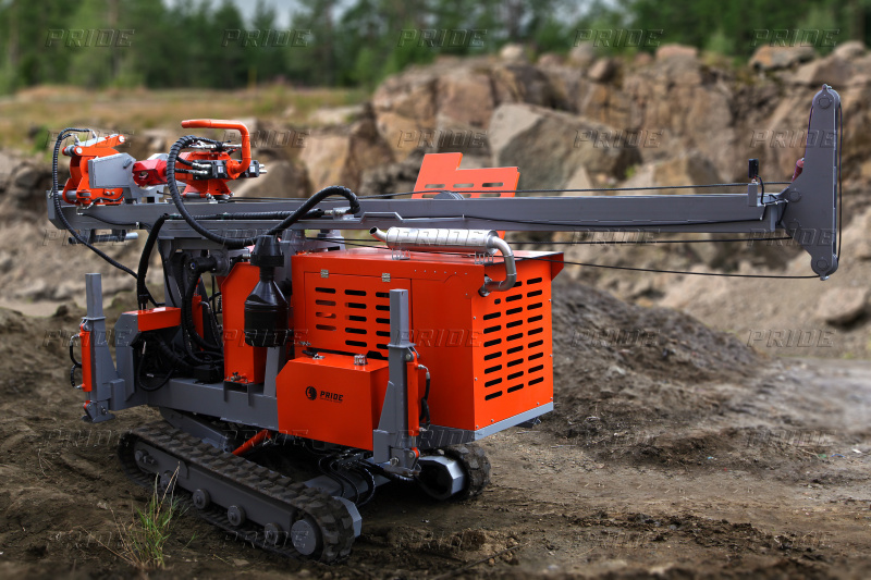 TITAN 120 with 45 degree descent/ascent overcoming system